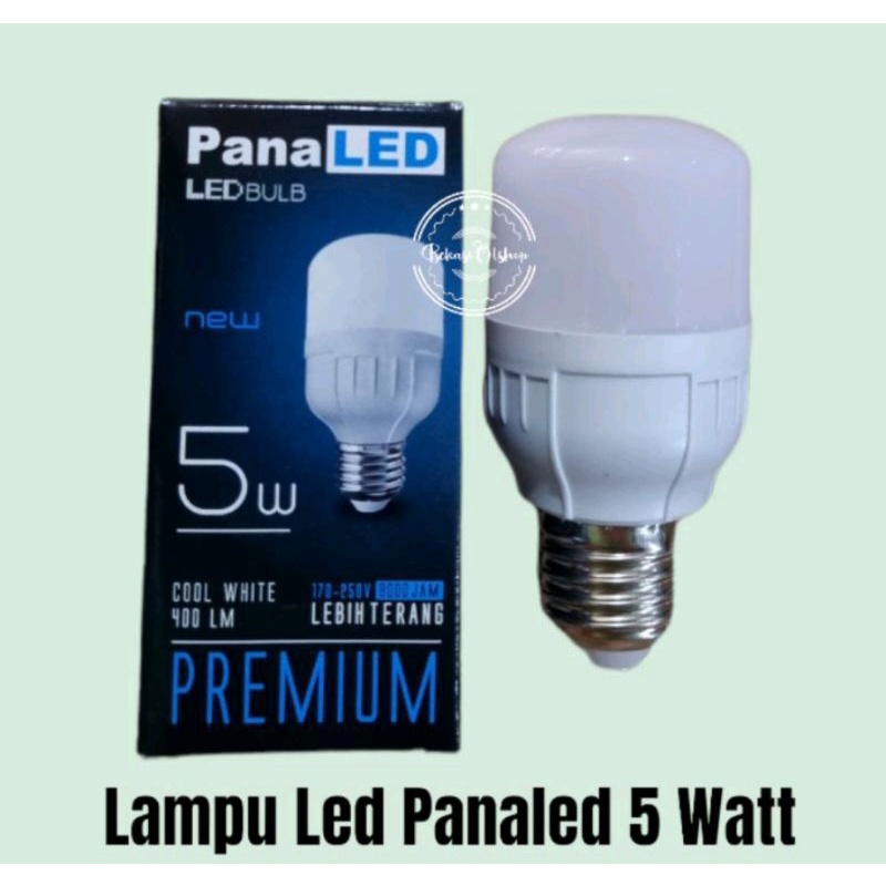 LAMPU LED BOHLAM 5 WATT / BULB KAPSUL 5 WATT / LAMPU LED MURAH 5 WATT PANALED