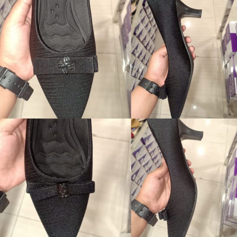 sepatu hitam wanita LAVIOLA SHOES