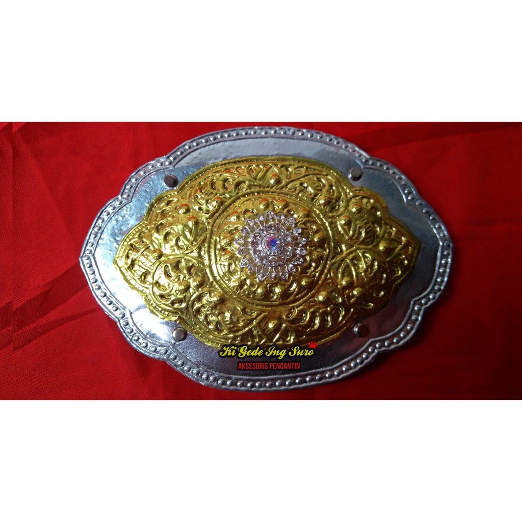 Kepala Pending Kain Pengantin/ Sabuk Pengantin/ Ikat Pinggang/ Badong Timang Palembang Jawa Lampung