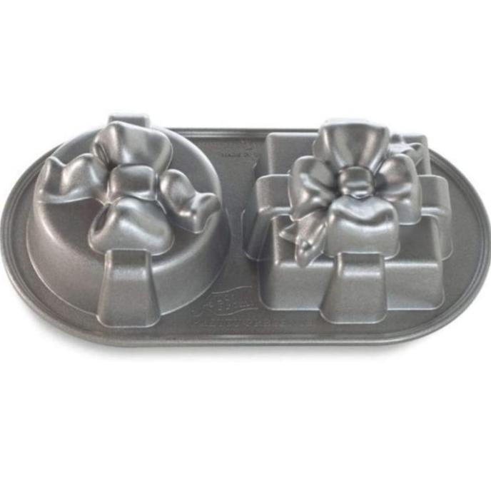 Ready stock] Loyang Cetakan Kue Nordicware USA Cup Cake Mini CheeseCake Bentuk Kado