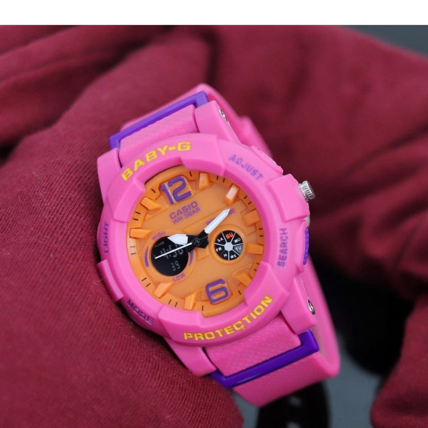 jam tangan wanita g-shok casio g 3798 ready stock water resistant#
