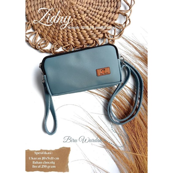 tas 3 ruang zidny by biru tsabita free 2 tali panjang dan pendek