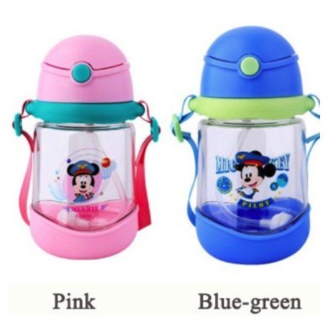 Disney ORIGINAL children's safe cup weighted straw 350ml-GX5890