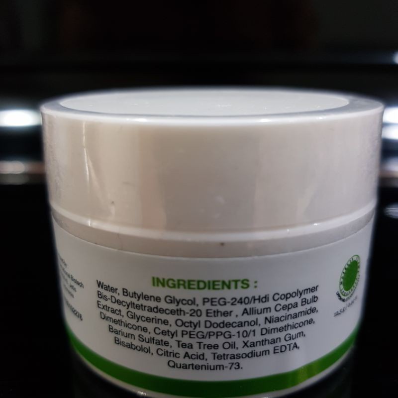 Kitoderm dual action acne skin night treatment gel