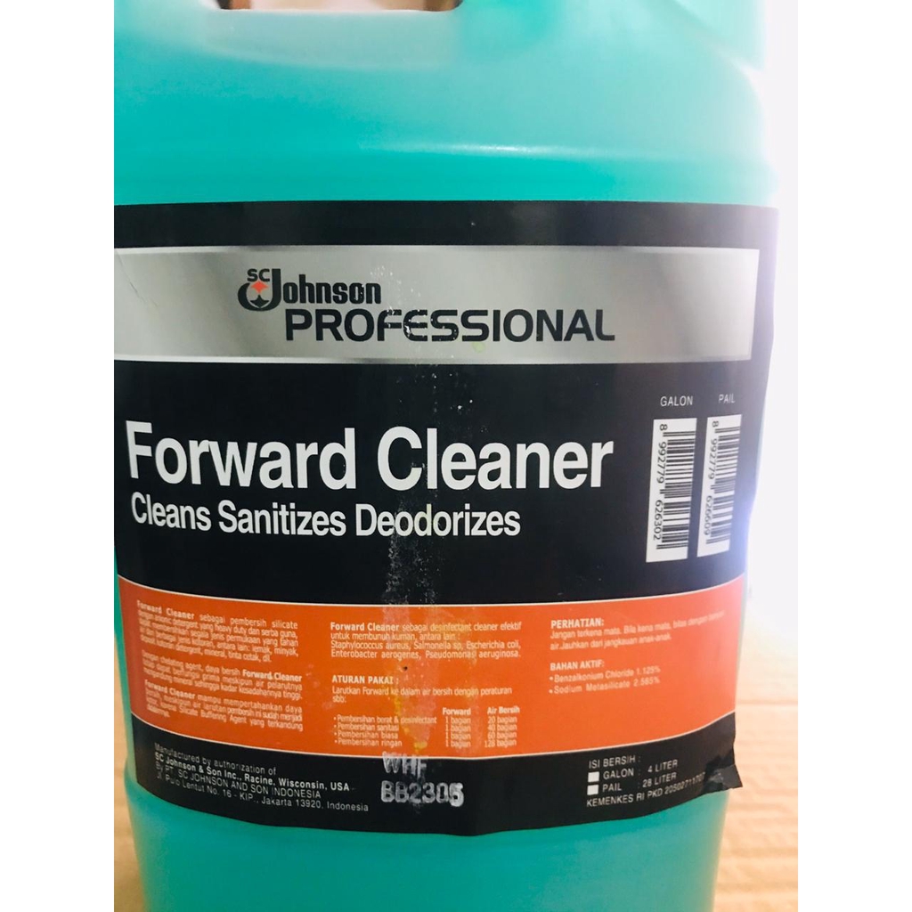 Desinfektan Johnson Forward Cleaner  Refill 4 Liter