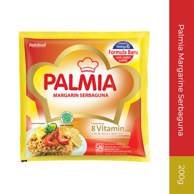 

Palmia Margarin - Isi 1 Pc 200gram