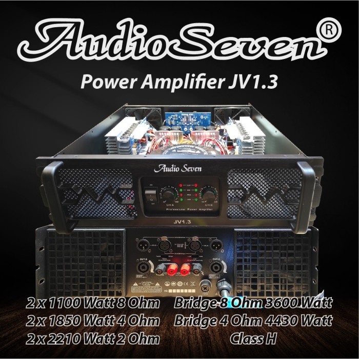 Power Amplifier Audio Seven JV1.3 / JV 1.3 Aplifier Audio Original