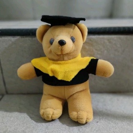 BONEKA BEAR BERUANG TOGA WISUDA 22 cm