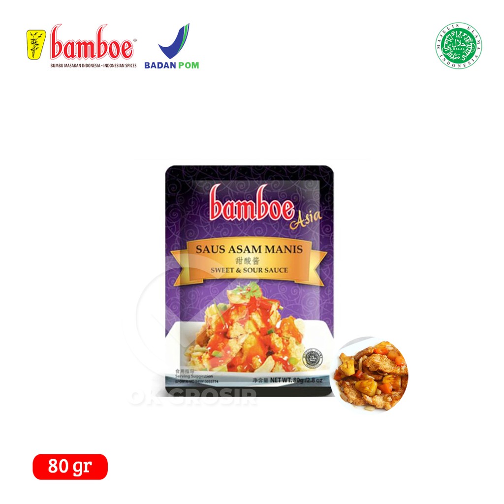 

Bamboe Asia Saus Asam Manis / Bumbu Instan (80 gr)