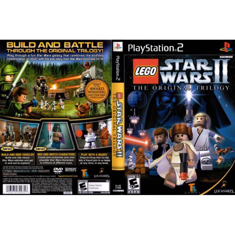 Kaset PS 2 LEGO STARWASS 2