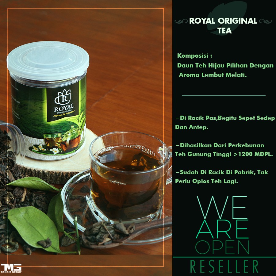 

ROYAL ORIGINAL TEA TEH HIJAU ASLI TEH DIET