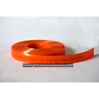 Karet Rakel Sablon Lancip Orange Oratech Shopee Indonesia