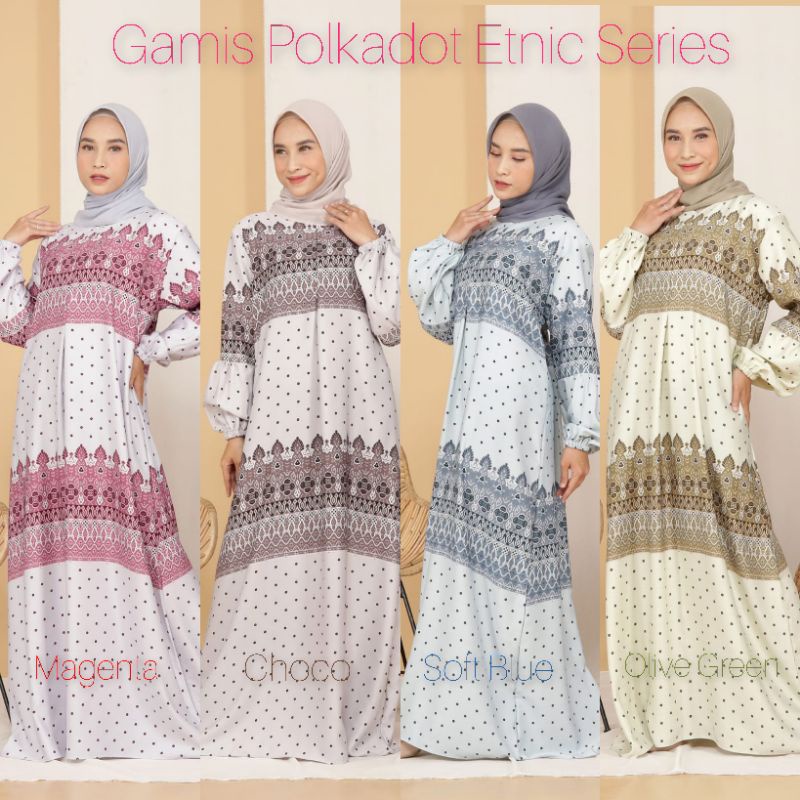 Gamis Dress Bahan Maxmara Lux berkualitas Premium