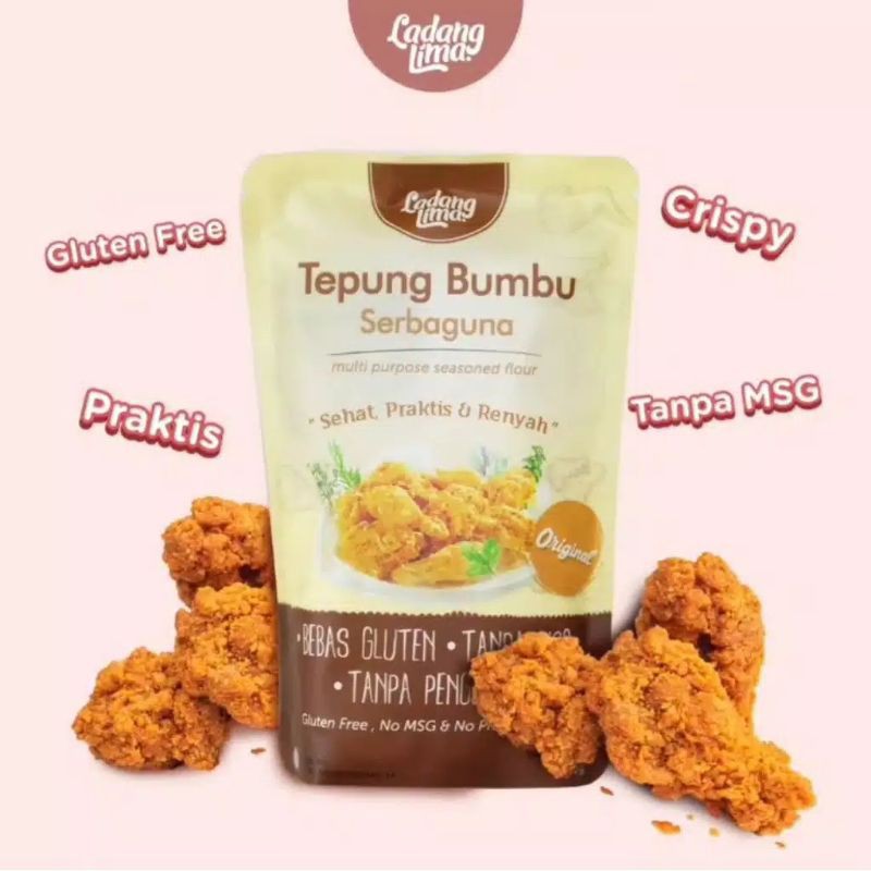 

Ladang Lima Tepung Bumbu Sehat Serbaguna 150gr