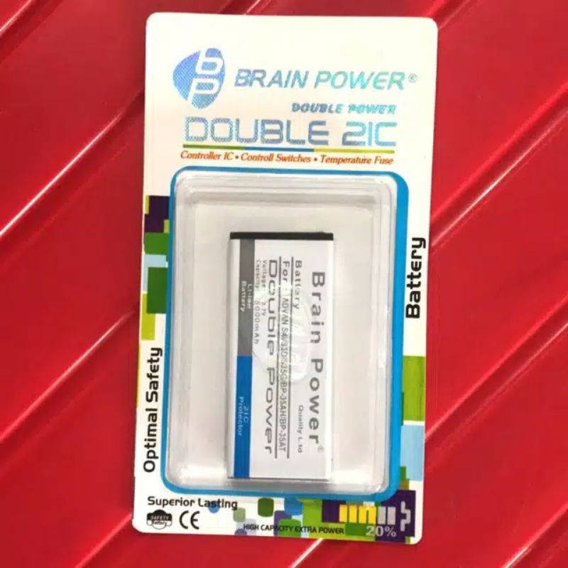 Batre battery bt hp Advan S4i -S3D dobel power