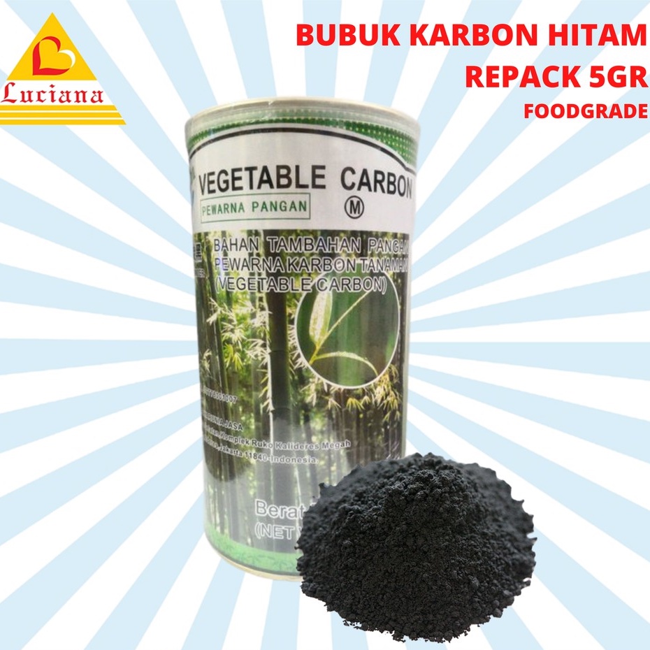 Master chu vegetable carbon powder / bubuk arang / charcoal REPACK 5gr