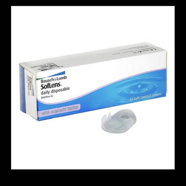 Bausch and lomb daily softlens harian daily disposable isi 30 pcs