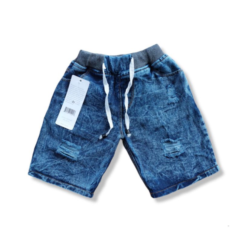 (COD) CELANA PENDEK JEANS ANAK LAKI-LAKI 1-6 TAHUN