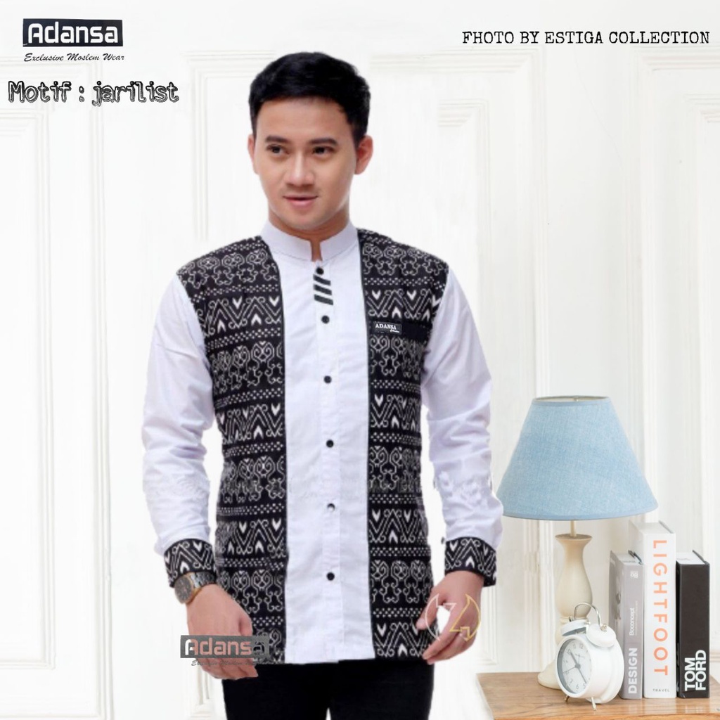 (TERMURAH) Baju Koko Pria Gus Azmi Syubbanul Muslimin Kombinasi Hadroh Azzahir Koko Hilwa Kemeja Kok