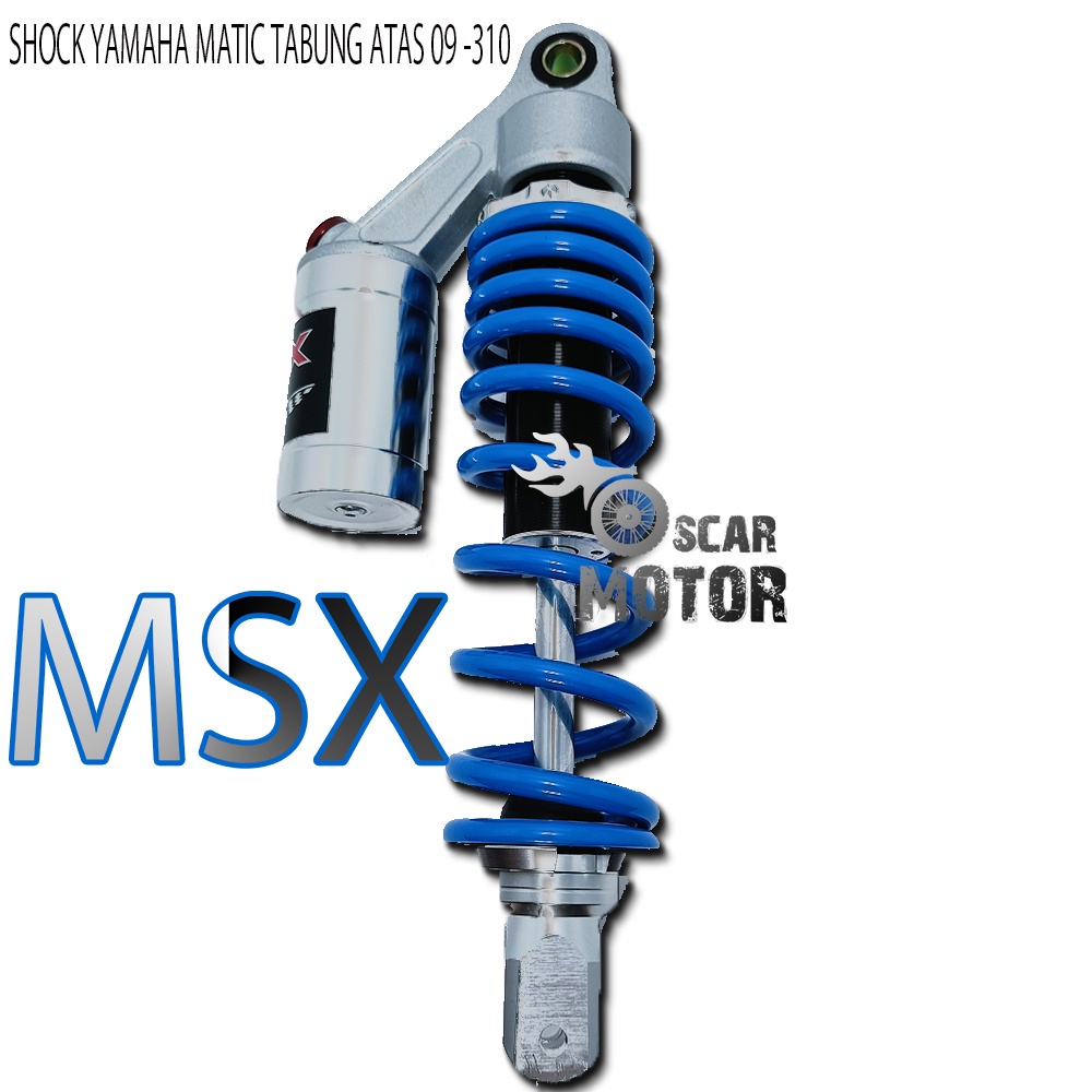 shock tabung matic mio shockbreaker belakang cnc fastbikes yamaha 310mm motor