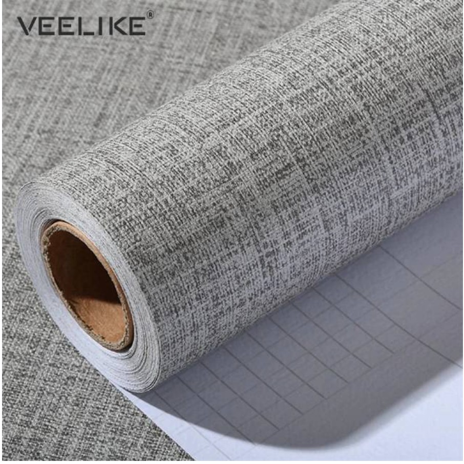 Jual Wallpaper Dinding Polos Grey Tekstur Kanvas Ukuran 45cm X 10 M Wallpaper Stiker Dinding Texture Indonesia Shopee Indonesia