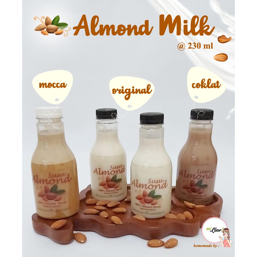 

Susu almond (siap minum) 230 ml