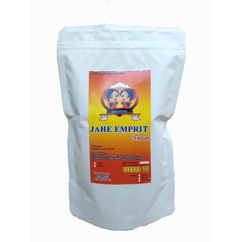 

Serbuk Jahe Emprit Manis 1kg