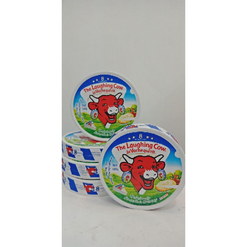 

keju segitiga the laughing cow isi 8 pcs
