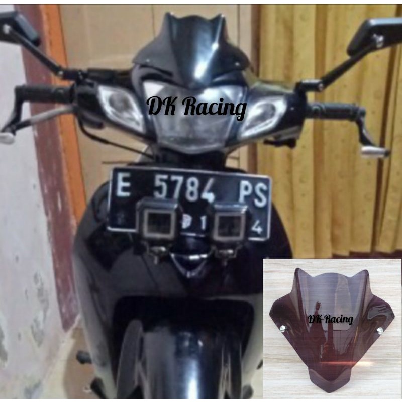 Visor Honda Karisma Plus Baut Chrome Windshield Honda Karisma Plus Baut Chrome