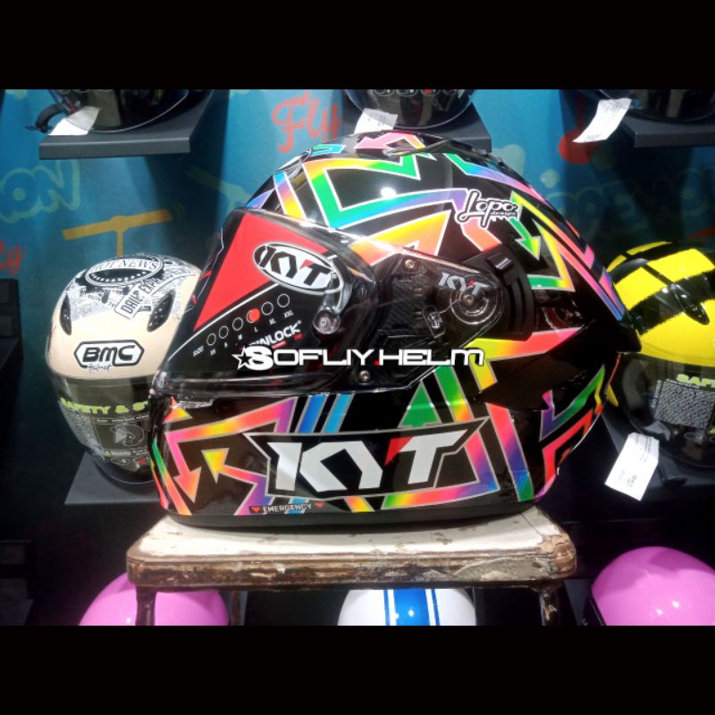 HELM KYT NFR MANZI MISANO REPLICA
