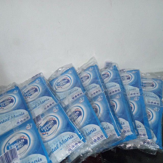 SUSU BENDERA SACHET FRISIAN FLAG ECER - SUSU KENTAL MANIS | COKELAT | COKLAT