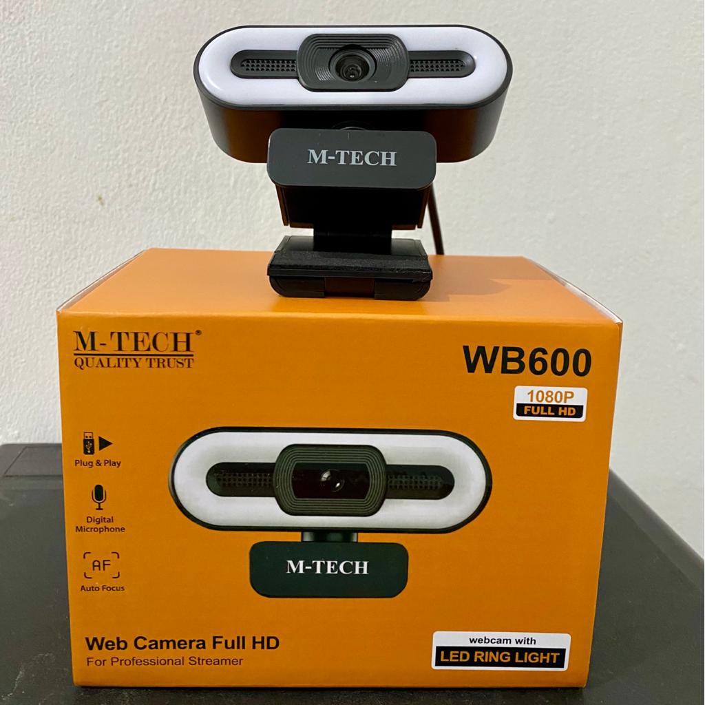 Webcam M-Tech WB600 1080p FULL HD with microphone