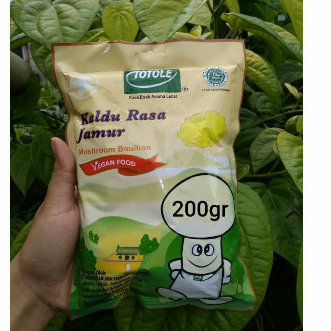 

Totole Kaldu Jamur 200gr HALAL