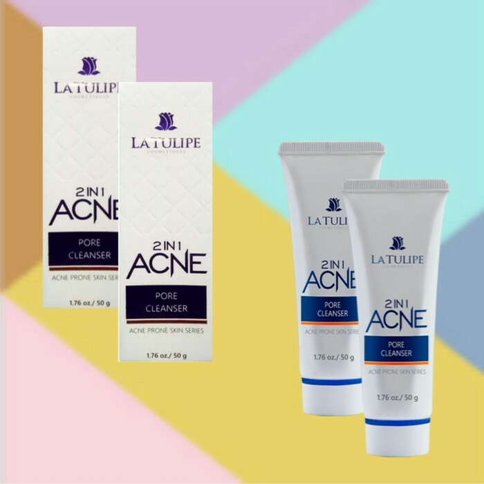 LA TULIPE 2 IN 1 ACNE PORE CLEANSER 50 GR @MJ