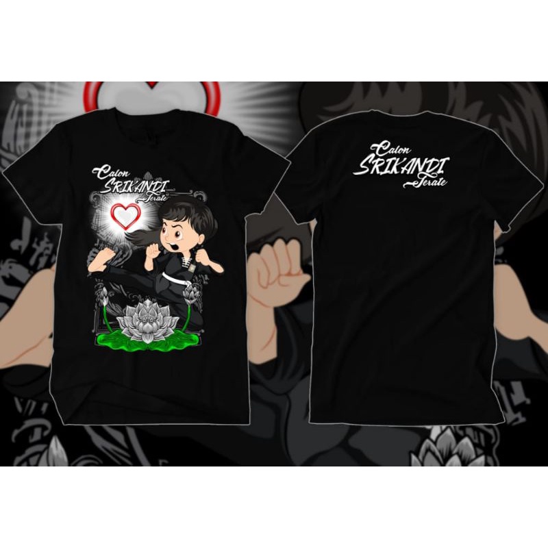 Kaos PSHT Anak Cewek Kaos Calon Srikandi Psht Usia1-7 Tahun