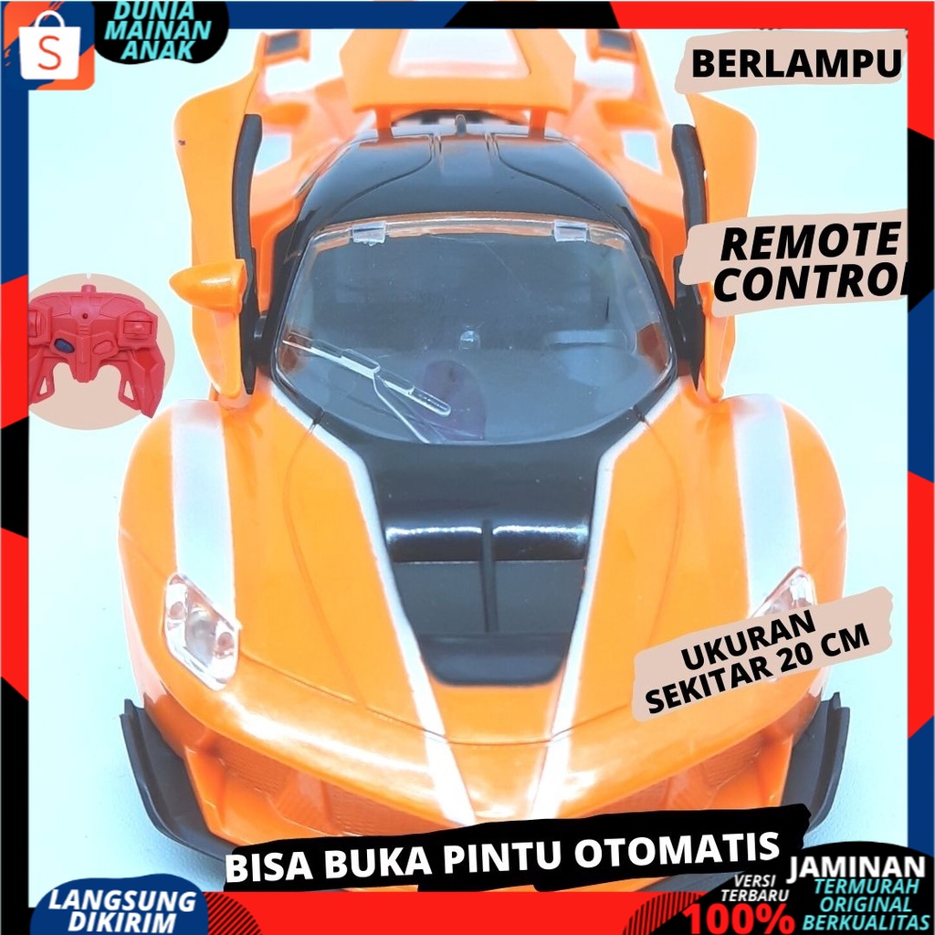 Rc Car Mobil Remote Control Buka Pintu Lambrgini Sport Car Terbaru Keren | Mainan Anak