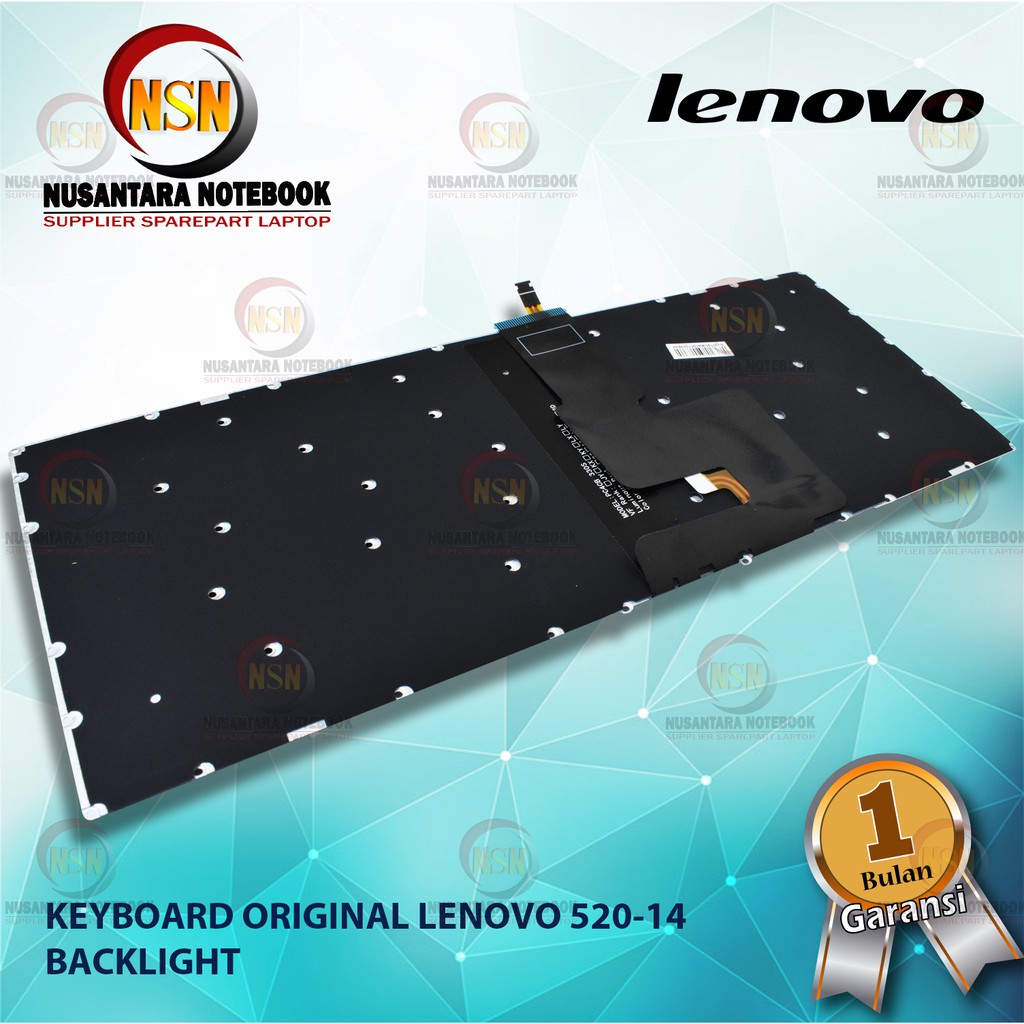 Keyboard Original Lenovo Yoga 520-14 520-14IKB 720-14 Grey BackLight