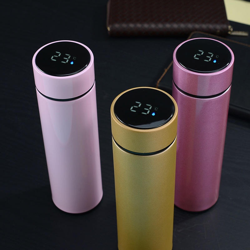 Termos Air Panas 500ml Thermos Suhu Display LED