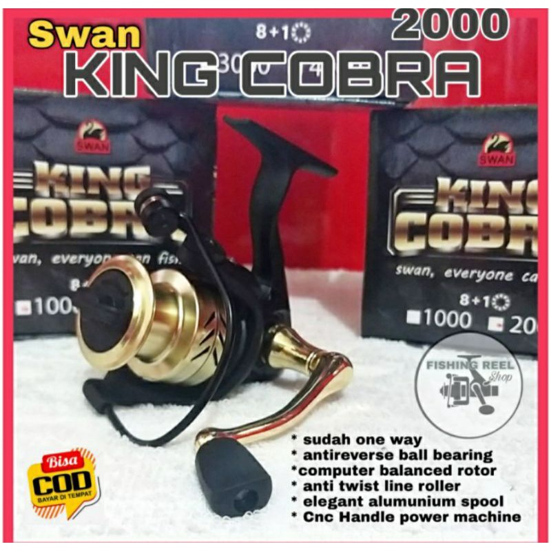 REEL PANCING SPINING SWAN KING COBRA 1000-3000