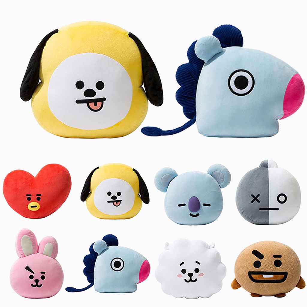 Bantal karakter korea Harga Murah/bantal boneka bts/bantal bts jumbo/bantal bts karakter lucu