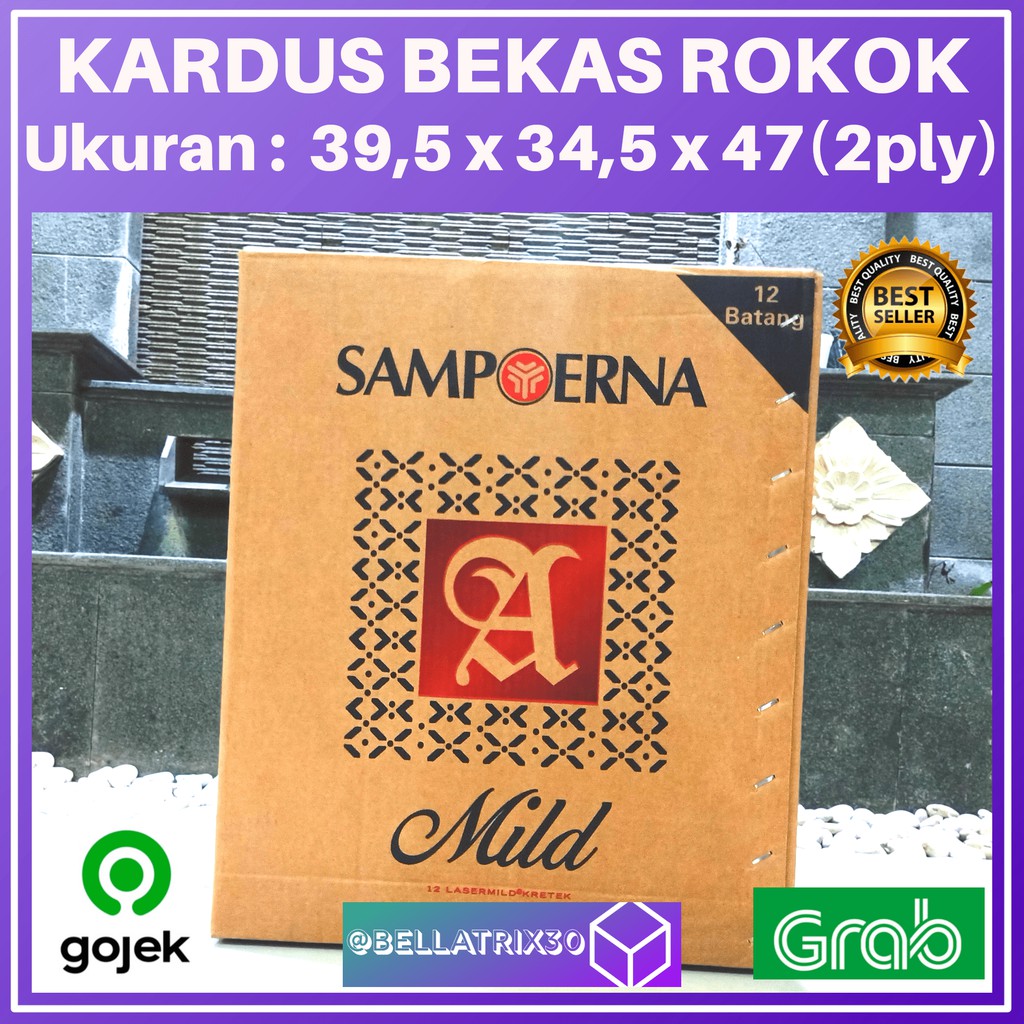 Kardus Bekas Kardus Bekas Rokok Dus Besar Kardus Pindahan Besar Kardus Pindahan Rumah 39,5x34,5x47