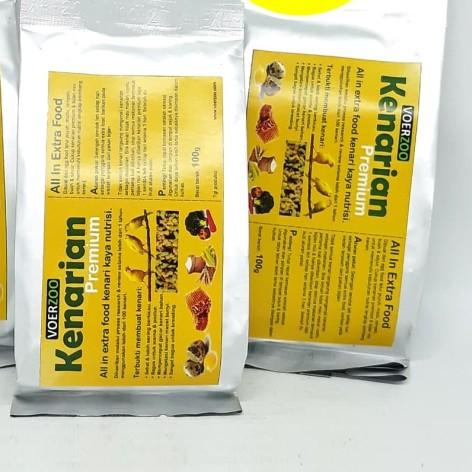 PAKAN MAKANAN BURUNG KENARI EKSTRA FOODING EF KENARIAN PREMIUM VOERZOO