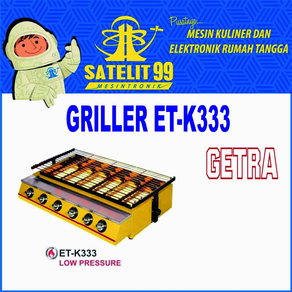 Kompor Panggangan Getra 6 Tungku GETRA ETK-333