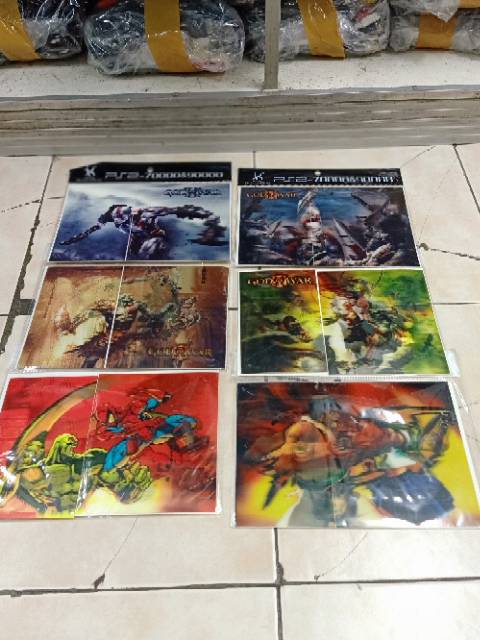 Stiker mesin ps2 Slim 3D