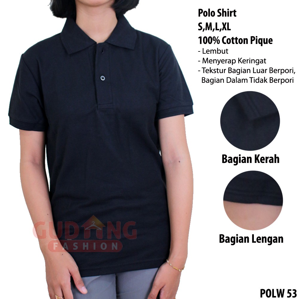 Polo Shirts Wanita Terbaru - POLW 53