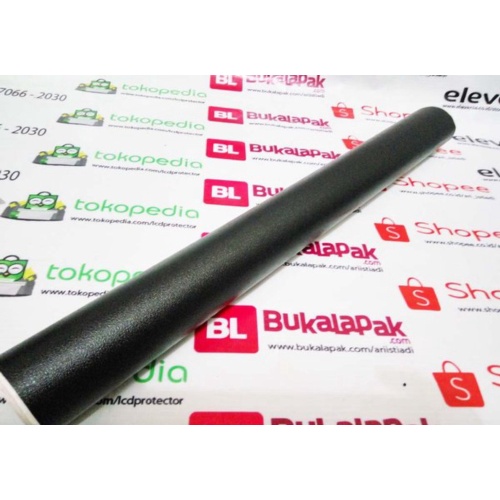 Scotlite Skotlet Stiker Sticker Antigores hitam doff matte kulit jeruk