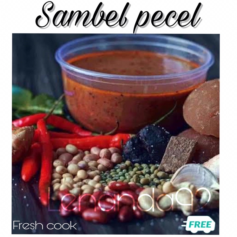 

Makanan siap saji SAMBEL PECEL EXTRA PEDAS