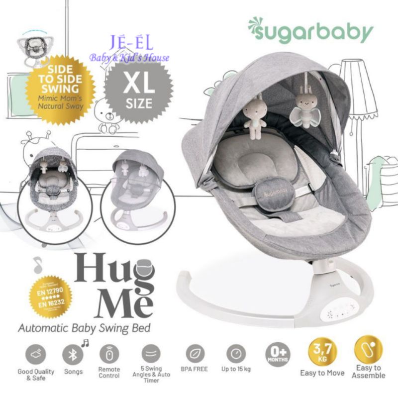 Sugar Baby Hug Me Automatic Swing Bed