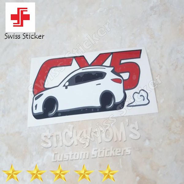 

Murah stiker karikatur Mazda CX-5 lucu gan Elegan
