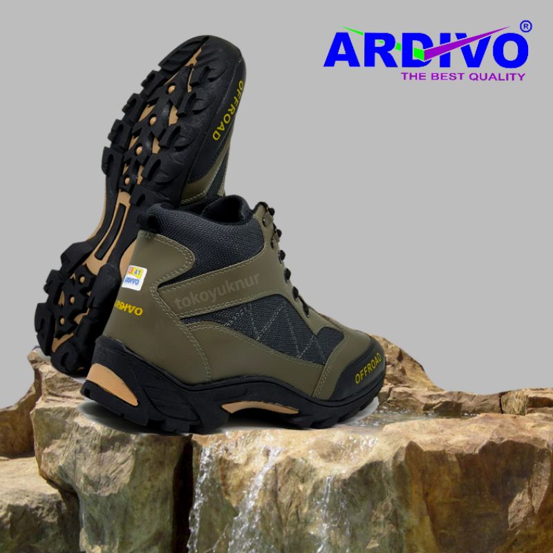 Sepatu Pria Ardivo Offroad Original Sepatu Gunung Touring Outdoor 39-43